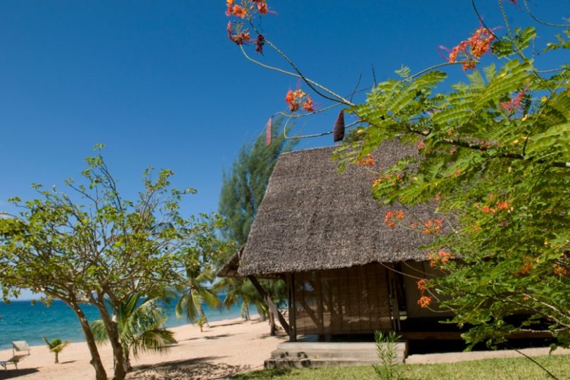 Eden Lodge : The beach with baobab trees in Madagascar