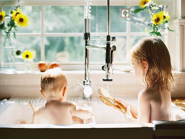 Cosmétiques bio et naturels pour le vanity de bébé