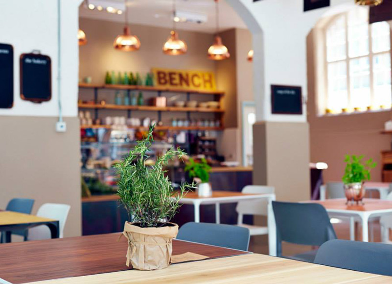 A light, fresh lunch at The Bench, Clerkenwell, London