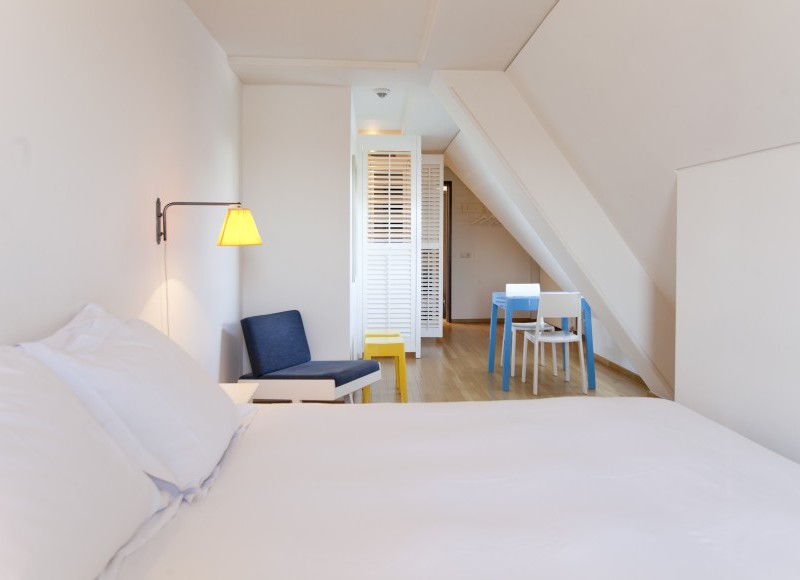 Design et chambres familiales au Lloyd Hôtel, Amsterdam
