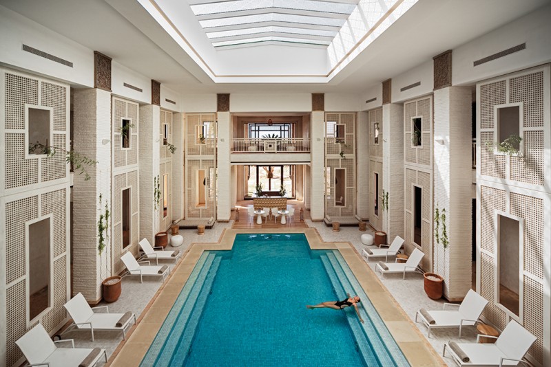 The Clarins Spa at Royal Palm Hotel, Beachcomber Hotels, Photo by Alan Keohane www.still-images.net