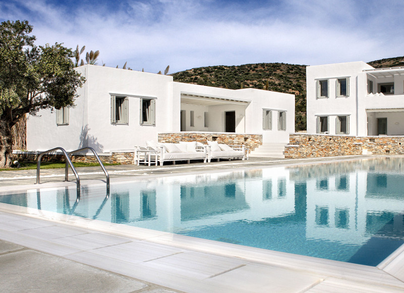 Une villa 5 étoiles pour les familles nombreuses à Sifnos (Grèce)