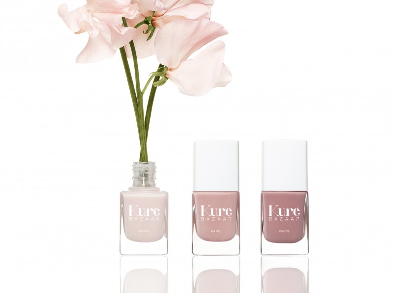 Rose Nude Collection de Kure Bazaar : des vernis doux et éco-friendly