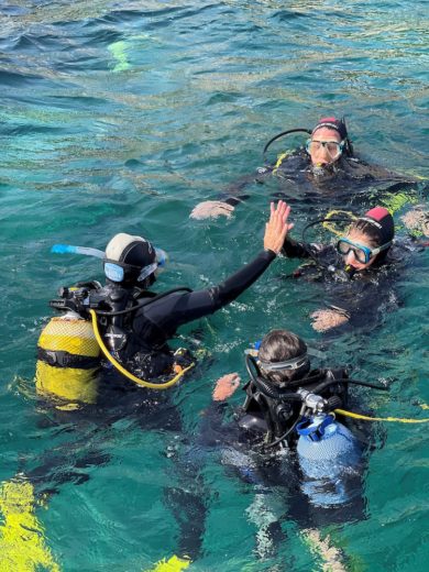 Après midi baptemes de plongée pour Louis et Antoine bis