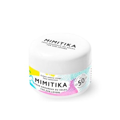 Crème solaire visage SPF50, Mimitika