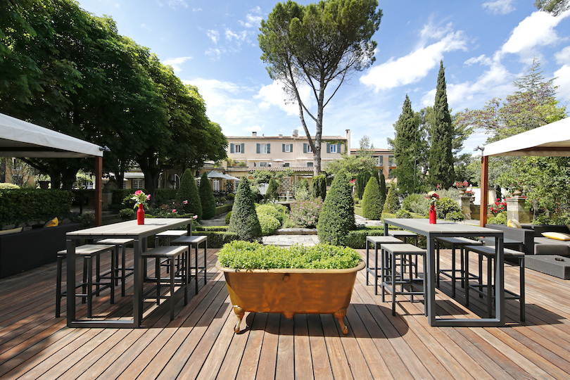 Hôtel le Pigonnet : un jardin dans la ville à Aix-en-Provence