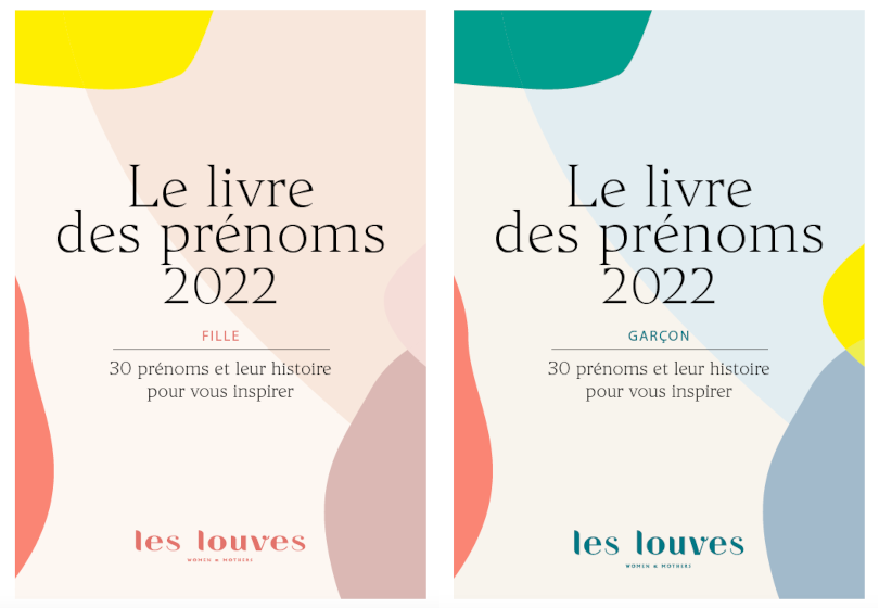 Livres des prénoms 2022 Les louves