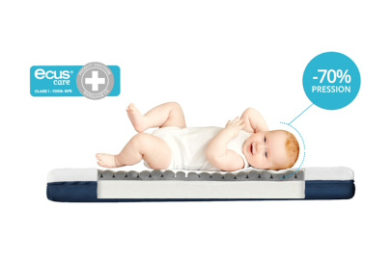 matelas bébé tête plate