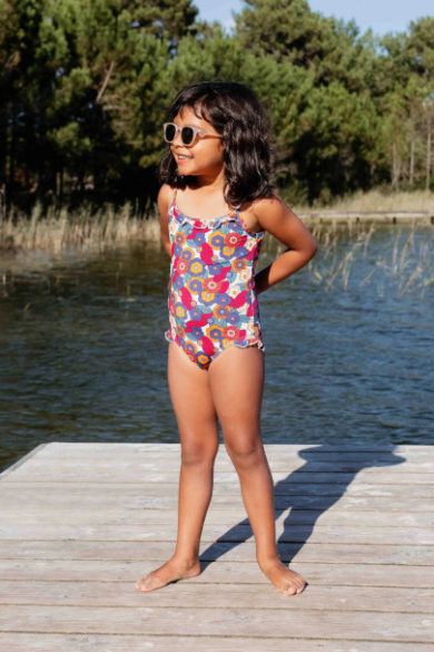 Maillot de bain enfant 2022 : anti-UV pour fille et garçonLes Louves