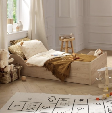Lit évolutif enfant bois 70x140 transformable après lit bébé pour accompagner la croissance
