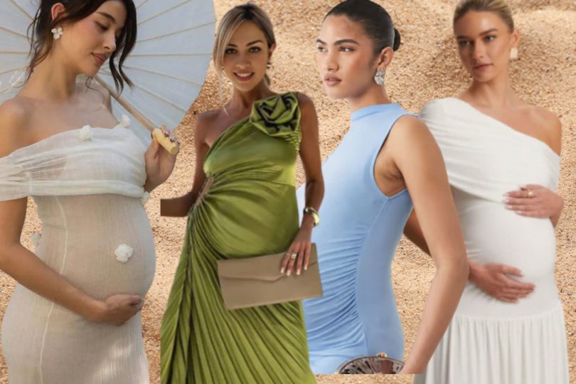 Robes cocktail maternité 2026 : la sélection pour être la plus élégante