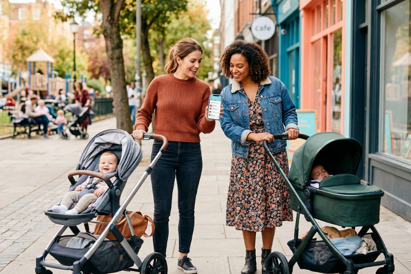 Copines de poussette : comment se créer un nouveau réseau de jeunes mamans dans son quartier ?