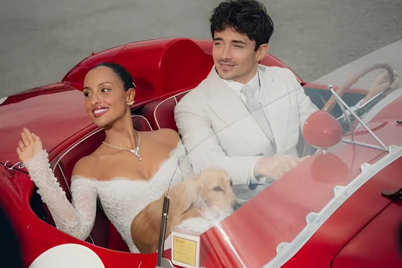 Charles Leclerc bientôt papa : Alexandra Saint Mleux officialise sa grossesse